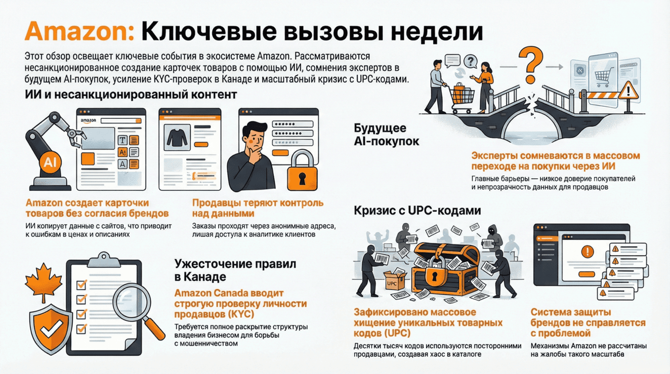 Главные новости Amazon для селлеров